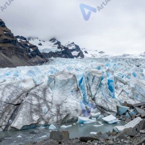 Ледник в горах