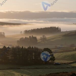 Холмистая местность с перелесками