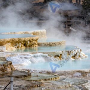 Горячие источники с террасами