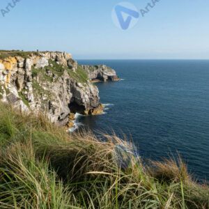 Утёс над морем