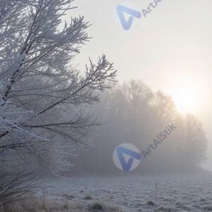 Иней на ветках