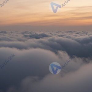 Рассвет над облаками