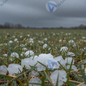 Град на траве