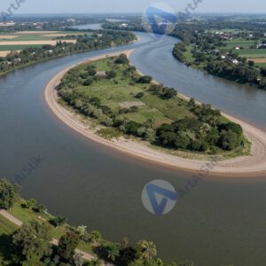 Река с высоты птичьего полёта