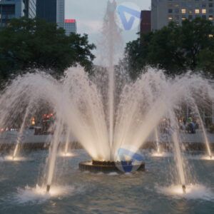 Фонтан в городском парке