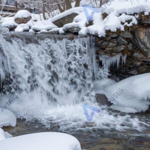 Водопад зимой