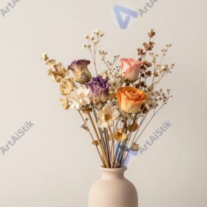 Сухоцветы в вазе